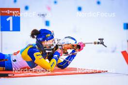 05.12.2021, Oestersund, Sweden, (SWE): Linn Persson (SWE) - IBU World Cup Biathlon, relay women, Oestersund (SWE). www.nordicfocus.com. © Manzoni/NordicFocus. Every downloaded picture is fee-liable.