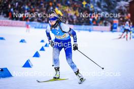 05.12.2021, Oestersund, Sweden, (SWE): Venla Lehtonen (FIN) - IBU World Cup Biathlon, relay women, Oestersund (SWE). www.nordicfocus.com. © Manzoni/NordicFocus. Every downloaded picture is fee-liable.
