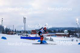 05.12.2021, Oestersund, Sweden, (SWE): Nadia Moser (CAN) - IBU World Cup Biathlon, relay women, Oestersund (SWE). www.nordicfocus.com. © Manzoni/NordicFocus. Every downloaded picture is fee-liable.