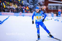 05.12.2021, Oestersund, Sweden, (SWE): Samuela Comola (ITA) - IBU World Cup Biathlon, relay women, Oestersund (SWE). www.nordicfocus.com. © Manzoni/NordicFocus. Every downloaded picture is fee-liable.