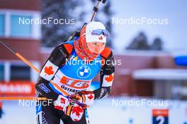 05.12.2021, Oestersund, Sweden, (SWE): Nadia Moser (CAN) - IBU World Cup Biathlon, relay women, Oestersund (SWE). www.nordicfocus.com. © Manzoni/NordicFocus. Every downloaded picture is fee-liable.