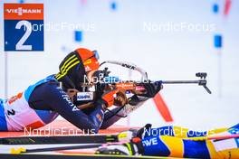 05.12.2021, Oestersund, Sweden, (SWE): Vanessa Voigt (GER) - IBU World Cup Biathlon, relay women, Oestersund (SWE). www.nordicfocus.com. © Manzoni/NordicFocus. Every downloaded picture is fee-liable.