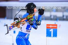 05.12.2021, Oestersund, Sweden, (SWE): Justine Braisaz-Bouchet (FRA) - IBU World Cup Biathlon, relay women, Oestersund (SWE). www.nordicfocus.com. © Manzoni/NordicFocus. Every downloaded picture is fee-liable.