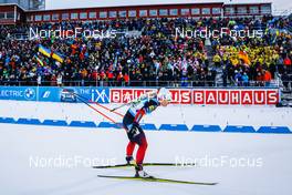 05.12.2021, Oestersund, Sweden, (SWE): Tiril Eckhoff (NOR) - IBU World Cup Biathlon, relay women, Oestersund (SWE). www.nordicfocus.com. © Manzoni/NordicFocus. Every downloaded picture is fee-liable.