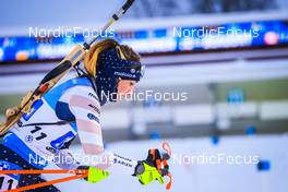 05.12.2021, Oestersund, Sweden, (SWE): Deedra Irwin (USA) - IBU World Cup Biathlon, relay women, Oestersund (SWE). www.nordicfocus.com. © Manzoni/NordicFocus. Every downloaded picture is fee-liable.
