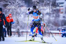 05.12.2021, Oestersund, Sweden, (SWE): Regina Oja (EST) - IBU World Cup Biathlon, relay women, Oestersund (SWE). www.nordicfocus.com. © Manzoni/NordicFocus. Every downloaded picture is fee-liable.