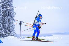 05.12.2021, Oestersund, Sweden, (SWE): Dorothea Wierer (ITA) - IBU World Cup Biathlon, relay women, Oestersund (SWE). www.nordicfocus.com. © Manzoni/NordicFocus. Every downloaded picture is fee-liable.