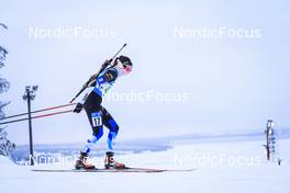 05.12.2021, Oestersund, Sweden, (SWE): Tuuli Tomingas (EST) - IBU World Cup Biathlon, relay women, Oestersund (SWE). www.nordicfocus.com. © Manzoni/NordicFocus. Every downloaded picture is fee-liable.