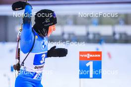 05.12.2021, Oestersund, Sweden, (SWE): Justine Braisaz-Bouchet (FRA) - IBU World Cup Biathlon, relay women, Oestersund (SWE). www.nordicfocus.com. © Manzoni/NordicFocus. Every downloaded picture is fee-liable.