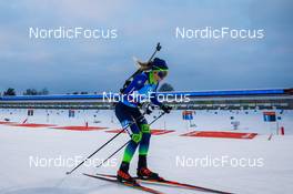 05.12.2021, Oestersund, Sweden, (SWE): Hanna Sola (BLR) - IBU World Cup Biathlon, relay women, Oestersund (SWE). www.nordicfocus.com. © Manzoni/NordicFocus. Every downloaded picture is fee-liable.