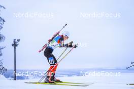 05.12.2021, Oestersund, Sweden, (SWE): Emma Lunder (CAN) - IBU World Cup Biathlon, relay women, Oestersund (SWE). www.nordicfocus.com. © Manzoni/NordicFocus. Every downloaded picture is fee-liable.