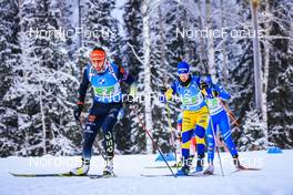 05.12.2021, Oestersund, Sweden, (SWE): Denise Herrmann (GER), Mona Brorsson (SWE), (l-r) - IBU World Cup Biathlon, relay women, Oestersund (SWE). www.nordicfocus.com. © Manzoni/NordicFocus. Every downloaded picture is fee-liable.