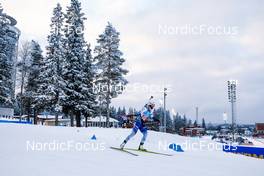 05.12.2021, Oestersund, Sweden, (SWE): Suvi Minkkinen (FIN) - IBU World Cup Biathlon, relay women, Oestersund (SWE). www.nordicfocus.com. © Manzoni/NordicFocus. Every downloaded picture is fee-liable.