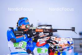 05.12.2021, Oestersund, Sweden, (SWE): Dorothea Wierer (ITA) - IBU World Cup Biathlon, relay women, Oestersund (SWE). www.nordicfocus.com. © Manzoni/NordicFocus. Every downloaded picture is fee-liable.