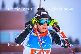 05.12.2021, Oestersund, Sweden, (SWE): Fuyuko Tachizaki (JPN) - IBU World Cup Biathlon, relay women, Oestersund (SWE). www.nordicfocus.com. © Manzoni/NordicFocus. Every downloaded picture is fee-liable.