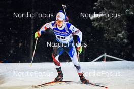 02.12.2021, Oestersund, Sweden, (SWE): Mikulas Karlik (CZE) - IBU World Cup Biathlon, sprint men, Oestersund (SWE). www.nordicfocus.com. © Manzoni/NordicFocus. Every downloaded picture is fee-liable.