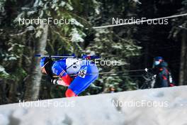 02.12.2021, Oestersund, Sweden, (SWE): Said Karimulla Khalili (RUS) - IBU World Cup Biathlon, sprint men, Oestersund (SWE). www.nordicfocus.com. © Manzoni/NordicFocus. Every downloaded picture is fee-liable.