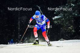 02.12.2021, Oestersund, Sweden, (SWE): Daniil Serokhvostov (RUS) - IBU World Cup Biathlon, sprint men, Oestersund (SWE). www.nordicfocus.com. © Manzoni/NordicFocus. Every downloaded picture is fee-liable.