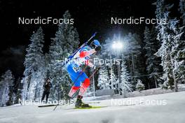 02.12.2021, Oestersund, Sweden, (SWE): Said Karimulla Khalili (RUS) - IBU World Cup Biathlon, sprint men, Oestersund (SWE). www.nordicfocus.com. © Manzoni/NordicFocus. Every downloaded picture is fee-liable.