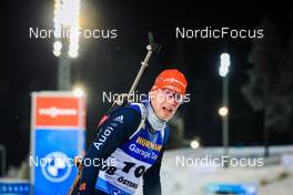02.12.2021, Oestersund, Sweden, (SWE): Johannes Kuehn (GER) - IBU World Cup Biathlon, sprint men, Oestersund (SWE). www.nordicfocus.com. © Manzoni/NordicFocus. Every downloaded picture is fee-liable.
