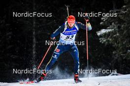 02.12.2021, Oestersund, Sweden, (SWE): Roman Rees (GER) - IBU World Cup Biathlon, sprint men, Oestersund (SWE). www.nordicfocus.com. © Manzoni/NordicFocus. Every downloaded picture is fee-liable.