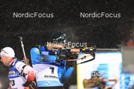 02.12.2021, Oestersund, Sweden, (SWE): Emilien Jacquelin (FRA) - IBU World Cup Biathlon, sprint men, Oestersund (SWE). www.nordicfocus.com. © Manzoni/NordicFocus. Every downloaded picture is fee-liable.