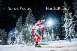 02.12.2021, Oestersund, Sweden, (SWE): Andrzej Nedza-Kubiniec (POL) - IBU World Cup Biathlon, sprint men, Oestersund (SWE). www.nordicfocus.com. © Manzoni/NordicFocus. Every downloaded picture is fee-liable.