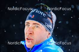 02.12.2021, Oestersund, Sweden, (SWE): Quentin Fillon Maillet (FRA) - IBU World Cup Biathlon, sprint men, Oestersund (SWE). www.nordicfocus.com. © Manzoni/NordicFocus. Every downloaded picture is fee-liable.
