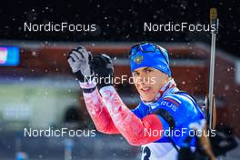 02.12.2021, Oestersund, Sweden, (SWE): Eduard Latypov (RUS) - IBU World Cup Biathlon, sprint men, Oestersund (SWE). www.nordicfocus.com. © Manzoni/NordicFocus. Every downloaded picture is fee-liable.