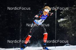 02.12.2021, Oestersund, Sweden, (SWE): Jules Burnotte (CAN) - IBU World Cup Biathlon, sprint men, Oestersund (SWE). www.nordicfocus.com. © Manzoni/NordicFocus. Every downloaded picture is fee-liable.