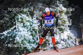 02.12.2021, Oestersund, Sweden, (SWE): Scott Gow (CAN) - IBU World Cup Biathlon, sprint men, Oestersund (SWE). www.nordicfocus.com. © Manzoni/NordicFocus. Every downloaded picture is fee-liable.