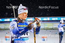 02.12.2021, Oestersund, Sweden, (SWE): Christian Gow (CAN) - IBU World Cup Biathlon, sprint men, Oestersund (SWE). www.nordicfocus.com. © Manzoni/NordicFocus. Every downloaded picture is fee-liable.