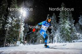 02.12.2021, Oestersund, Sweden, (SWE): Antonin Guigonnat (FRA) - IBU World Cup Biathlon, sprint men, Oestersund (SWE). www.nordicfocus.com. © Manzoni/NordicFocus. Every downloaded picture is fee-liable.