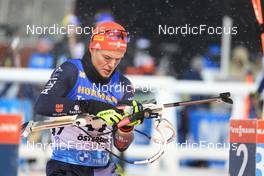 02.12.2021, Oestersund, Sweden, (SWE): Philipp Horn (GER) - IBU World Cup Biathlon, sprint men, Oestersund (SWE). www.nordicfocus.com. © Manzoni/NordicFocus. Every downloaded picture is fee-liable.