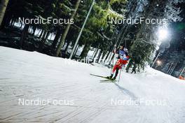 02.12.2021, Oestersund, Sweden, (SWE): Julian Eberhard (AUT) - IBU World Cup Biathlon, sprint men, Oestersund (SWE). www.nordicfocus.com. © Manzoni/NordicFocus. Every downloaded picture is fee-liable.