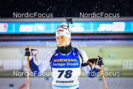 02.12.2021, Oestersund, Sweden, (SWE): Heikki Laitinen (FIN) - IBU World Cup Biathlon, sprint men, Oestersund (SWE). www.nordicfocus.com. © Manzoni/NordicFocus. Every downloaded picture is fee-liable.