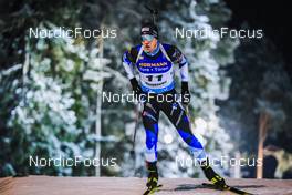 02.12.2021, Oestersund, Sweden, (SWE): Rene Zahkna (EST) - IBU World Cup Biathlon, sprint men, Oestersund (SWE). www.nordicfocus.com. © Manzoni/NordicFocus. Every downloaded picture is fee-liable.