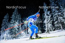 02.12.2021, Oestersund, Sweden, (SWE): Thomas Bormolini (ITA) - IBU World Cup Biathlon, sprint men, Oestersund (SWE). www.nordicfocus.com. © Manzoni/NordicFocus. Every downloaded picture is fee-liable.
