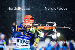 02.12.2021, Oestersund, Sweden, (SWE): Johannes Kuehn (GER) - IBU World Cup Biathlon, sprint men, Oestersund (SWE). www.nordicfocus.com. © Manzoni/NordicFocus. Every downloaded picture is fee-liable.