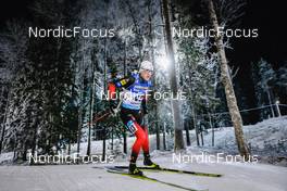 02.12.2021, Oestersund, Sweden, (SWE): Tarjei Boe (NOR) - IBU World Cup Biathlon, sprint men, Oestersund (SWE). www.nordicfocus.com. © Manzoni/NordicFocus. Every downloaded picture is fee-liable.
