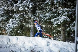 02.12.2021, Oestersund, Sweden, (SWE): Sean Doherty (USA) - IBU World Cup Biathlon, sprint men, Oestersund (SWE). www.nordicfocus.com. © Manzoni/NordicFocus. Every downloaded picture is fee-liable.