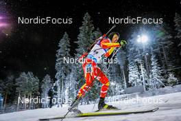 02.12.2021, Oestersund, Sweden, (SWE): Fangming Cheng (CHN) - IBU World Cup Biathlon, sprint men, Oestersund (SWE). www.nordicfocus.com. © Manzoni/NordicFocus. Every downloaded picture is fee-liable.
