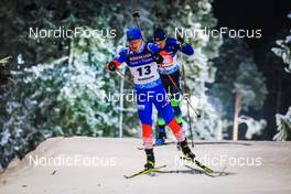 02.12.2021, Oestersund, Sweden, (SWE): Eduard Latypov (RUS) - IBU World Cup Biathlon, sprint men, Oestersund (SWE). www.nordicfocus.com. © Manzoni/NordicFocus. Every downloaded picture is fee-liable.