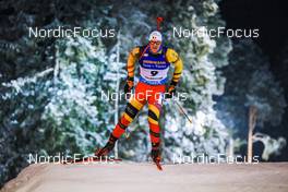 02.12.2021, Oestersund, Sweden, (SWE): Florent Claude (BEL) - IBU World Cup Biathlon, sprint men, Oestersund (SWE). www.nordicfocus.com. © Manzoni/NordicFocus. Every downloaded picture is fee-liable.