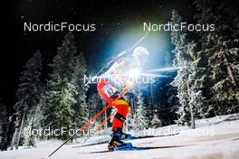 02.12.2021, Oestersund, Sweden, (SWE): Thierry Langer (BEL) - IBU World Cup Biathlon, sprint men, Oestersund (SWE). www.nordicfocus.com. © Manzoni/NordicFocus. Every downloaded picture is fee-liable.