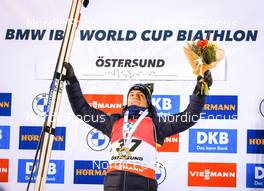 02.12.2021, Oestersund, Sweden, (SWE): Sebastian Samuelsson (SWE) - IBU World Cup Biathlon, sprint men, Oestersund (SWE). www.nordicfocus.com. © Manzoni/NordicFocus. Every downloaded picture is fee-liable.
