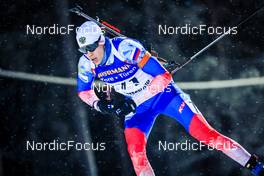 02.12.2021, Oestersund, Sweden, (SWE): Vasilii Tomshin (RUS) - IBU World Cup Biathlon, sprint men, Oestersund (SWE). www.nordicfocus.com. © Manzoni/NordicFocus. Every downloaded picture is fee-liable.