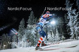 02.12.2021, Oestersund, Sweden, (SWE): Paul Schommer (USA) - IBU World Cup Biathlon, sprint men, Oestersund (SWE). www.nordicfocus.com. © Manzoni/NordicFocus. Every downloaded picture is fee-liable.