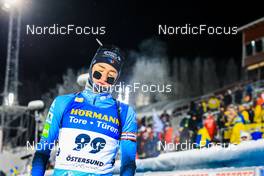 02.12.2021, Oestersund, Sweden, (SWE): Eric Perrot (FRA) - IBU World Cup Biathlon, sprint men, Oestersund (SWE). www.nordicfocus.com. © Manzoni/NordicFocus. Every downloaded picture is fee-liable.
