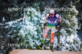 02.12.2021, Oestersund, Sweden, (SWE): Vladimir Iliev (BUL) - IBU World Cup Biathlon, sprint men, Oestersund (SWE). www.nordicfocus.com. © Manzoni/NordicFocus. Every downloaded picture is fee-liable.